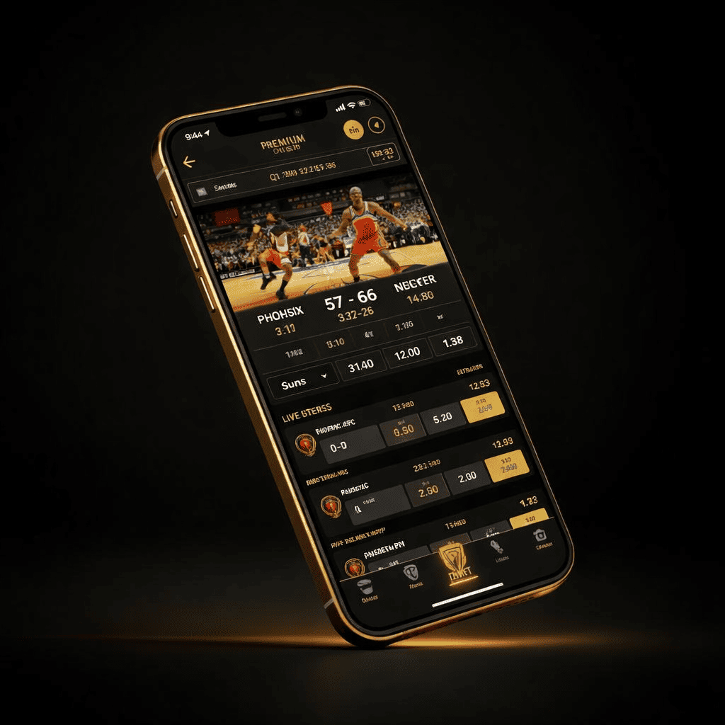 Premium cricket betting platform on mobile