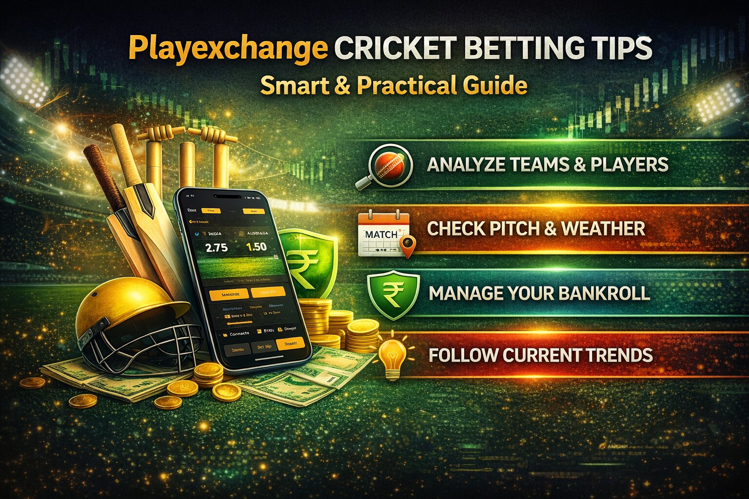Playexchange Cricket Betting Tips – Smart & Practical Guide