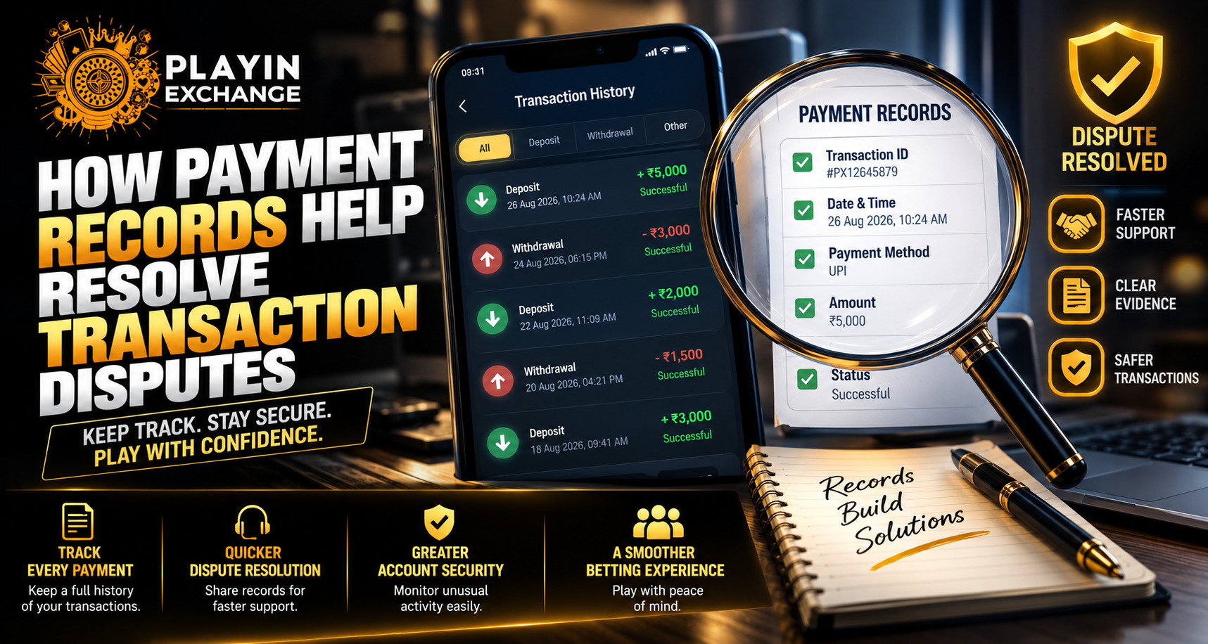 How Payment Records Help Resolve Transaction Disputes | Playexch