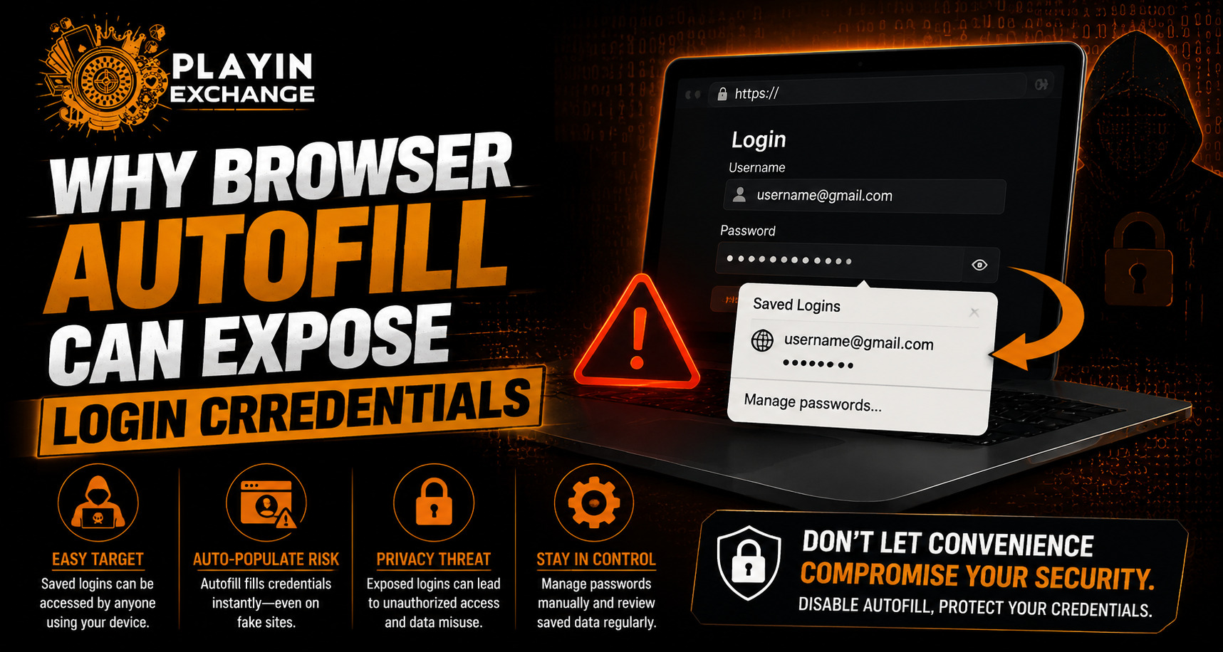 Why Browser Autofill Can Expose Login Credentials
