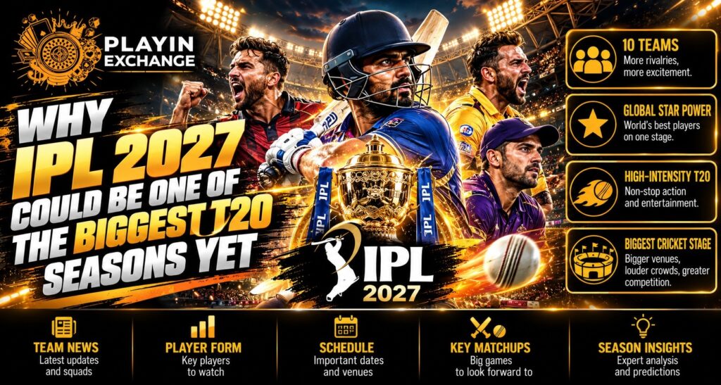 Why IPL 2027 Could Be One of the Biggest T20 Seasons Yet